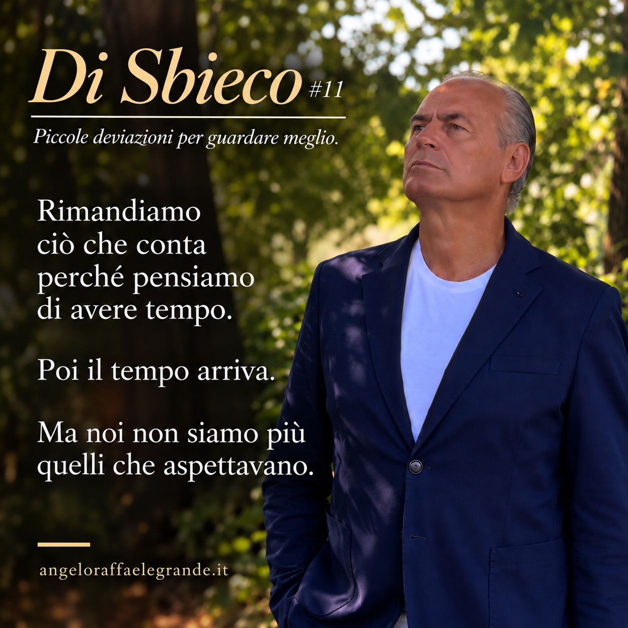 Di sbieco #11: Il tempo arriva