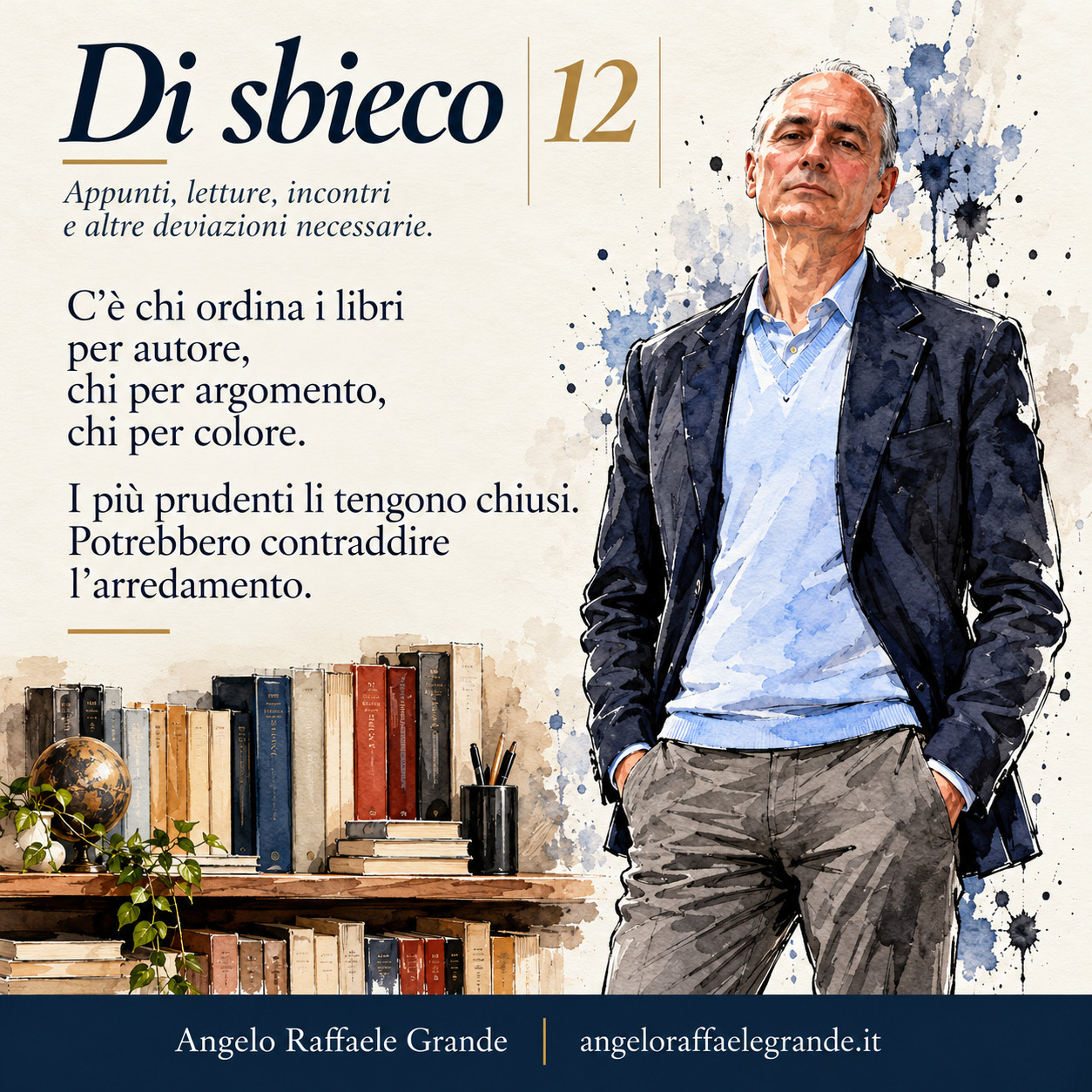 Di sbieco #12: Libri chiusi